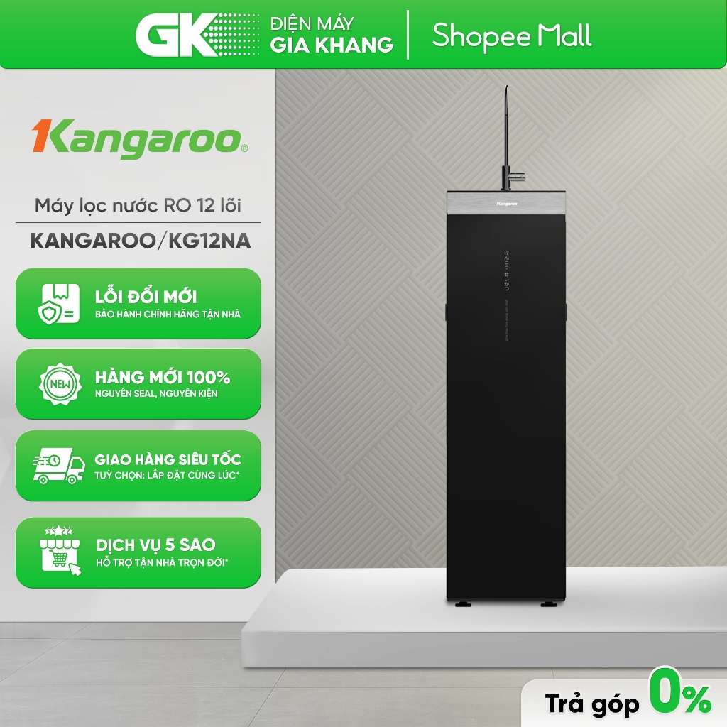 KG12NA | KG11A1 | KG116I - Máy Lọc Nước RO Kangaroo 1 Vòi Nước [Freeship HCM]