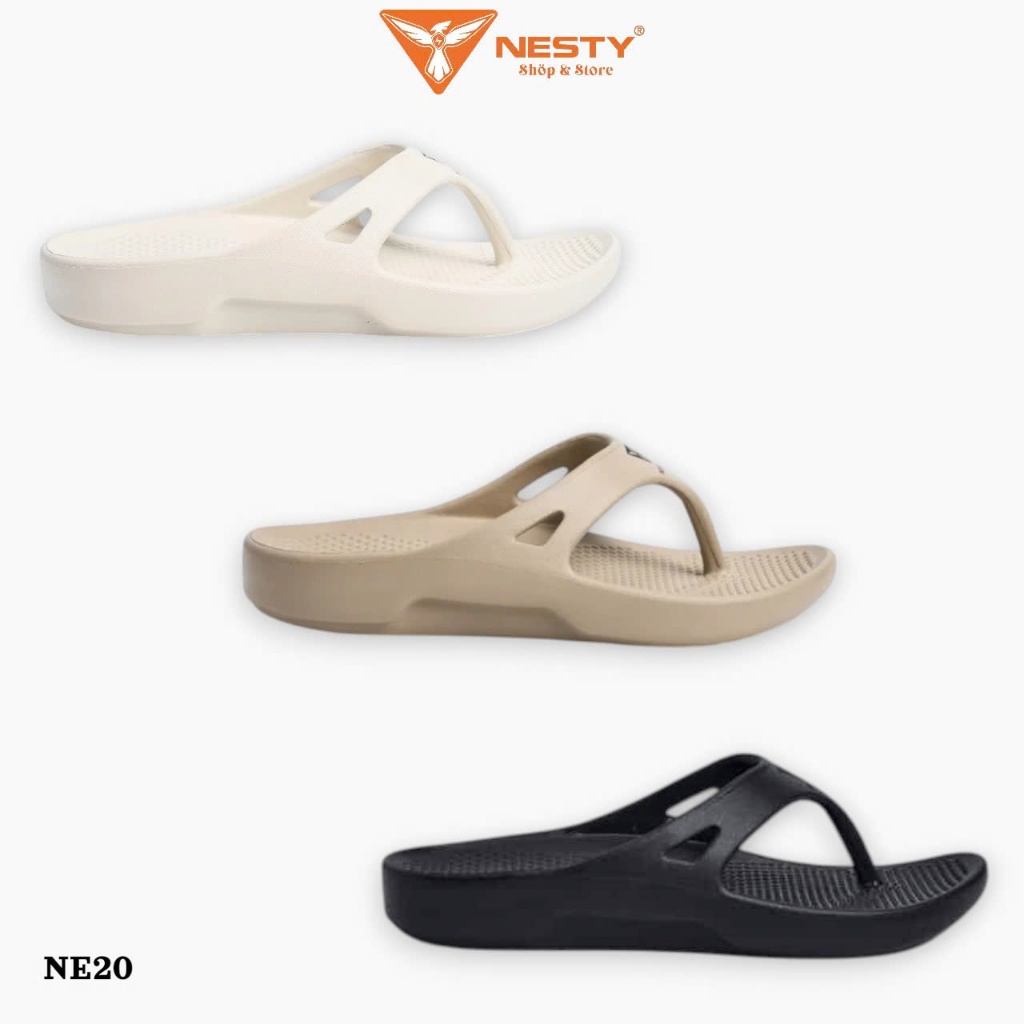 NESTY | Dép xỏ ngón gia đình size đúp Dép kẹp tông unisex đúc nguyên khối siêu nhẹ chống trơn NE20