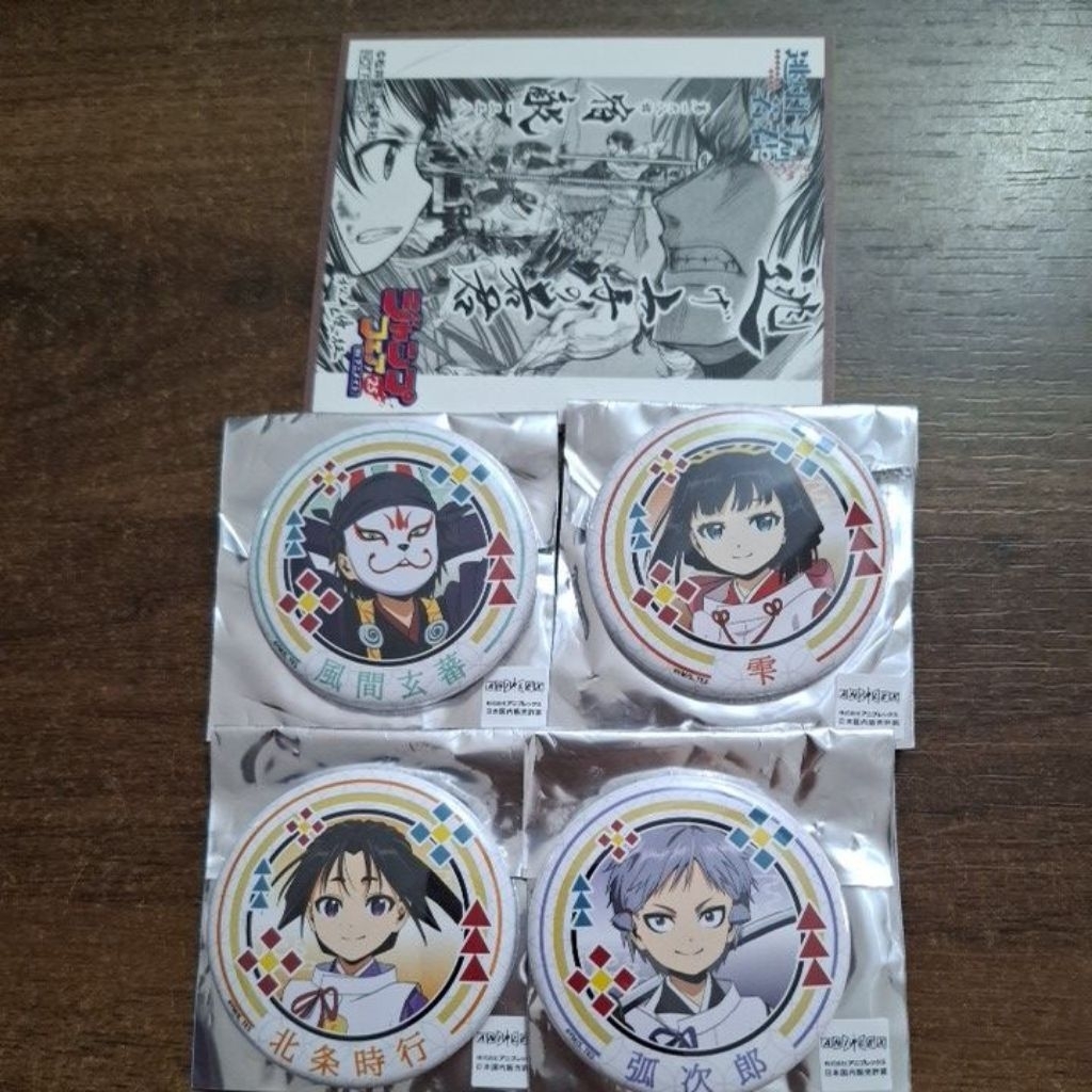 Tổng hợp goods badge huy hiệu The Elusive Samurai - Nigejouzu no Wakagimi
