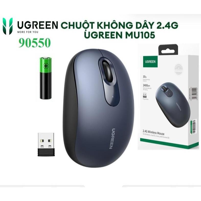 Chuột Không Dây Ugreen 45149 90550 35900 M556 15508 65772 (Wireless + Bluetooth 5.0,4000dpi 2.4Ghz)