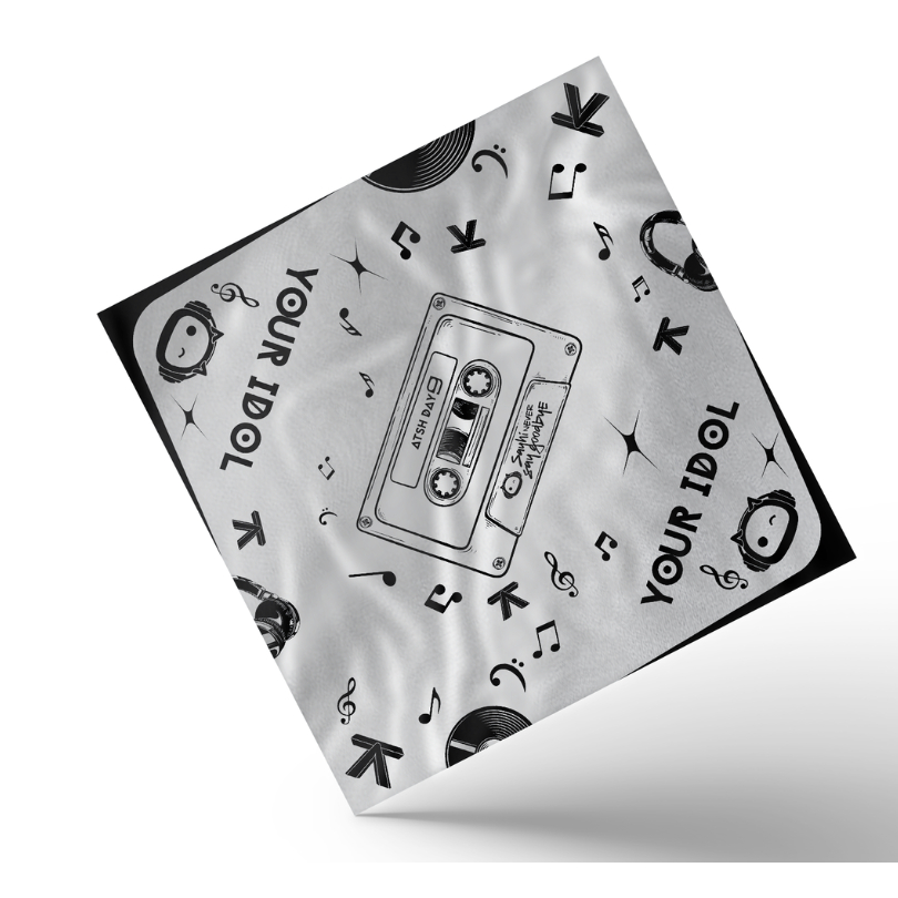 Anh Trai "Say Hi" Bandana (Khăn lụa) / THE CONTINUUM - Grey