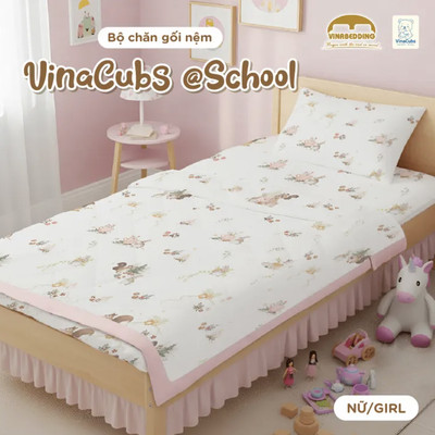 Bộ tấm trải Vinacubs Tencel Kid