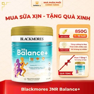 [MUA 1 TẶNG 1] Sữa Blackmores JNR Balance+ Của Úc Hỗ Trợ Phát Triển Cho Bé Từ 1 - 10 Tuổi, Lon 850g