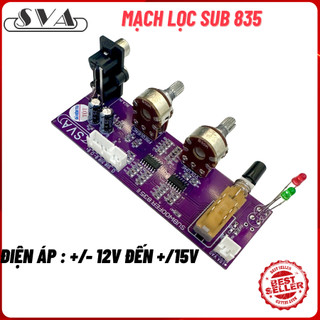 MẠCH LỌC SUB - MẠCH LỌC TÍN HIỆU - JBL 835