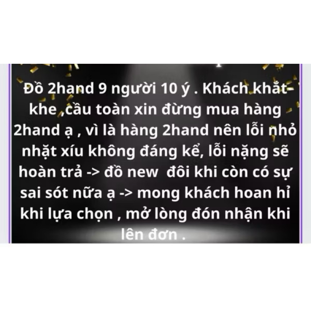 [2hand] Đồ và phụ kiện 2 hand