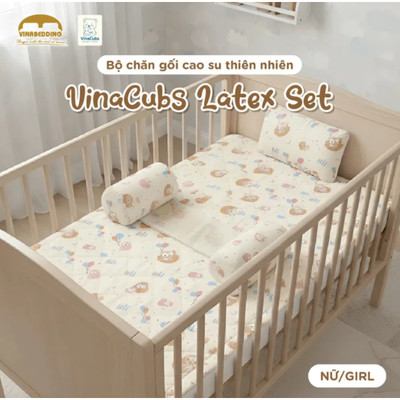 Bộ chăn gối Vinacubs Tencel Baby