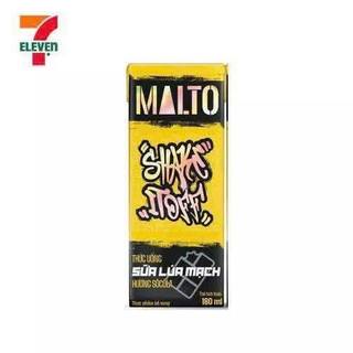 SALE!Sữa socola lúa mạch Malto đủ vị - thùng 48 hộp 180ml date T12/2026