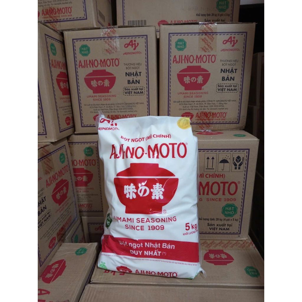 Bột Ngọt Ajinomoto Hạt Nhỏ 5kg/gói