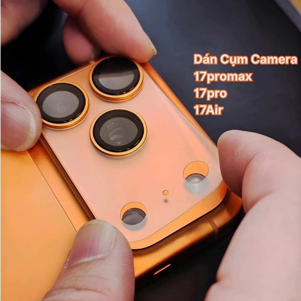 Miếng PPF Dán Xung Quanh Viền Camera Bảo Vệ Chống Trầy Xước cho iP 17 Pro Max| 17 Pro| 17 Air