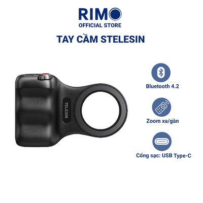 Tay Cầm Chụp Ảnh Bluetooth Telesin TPMP001-01 Chụp ảnh Quay video Chuyển giữa các chế độ Zoom xa gần
