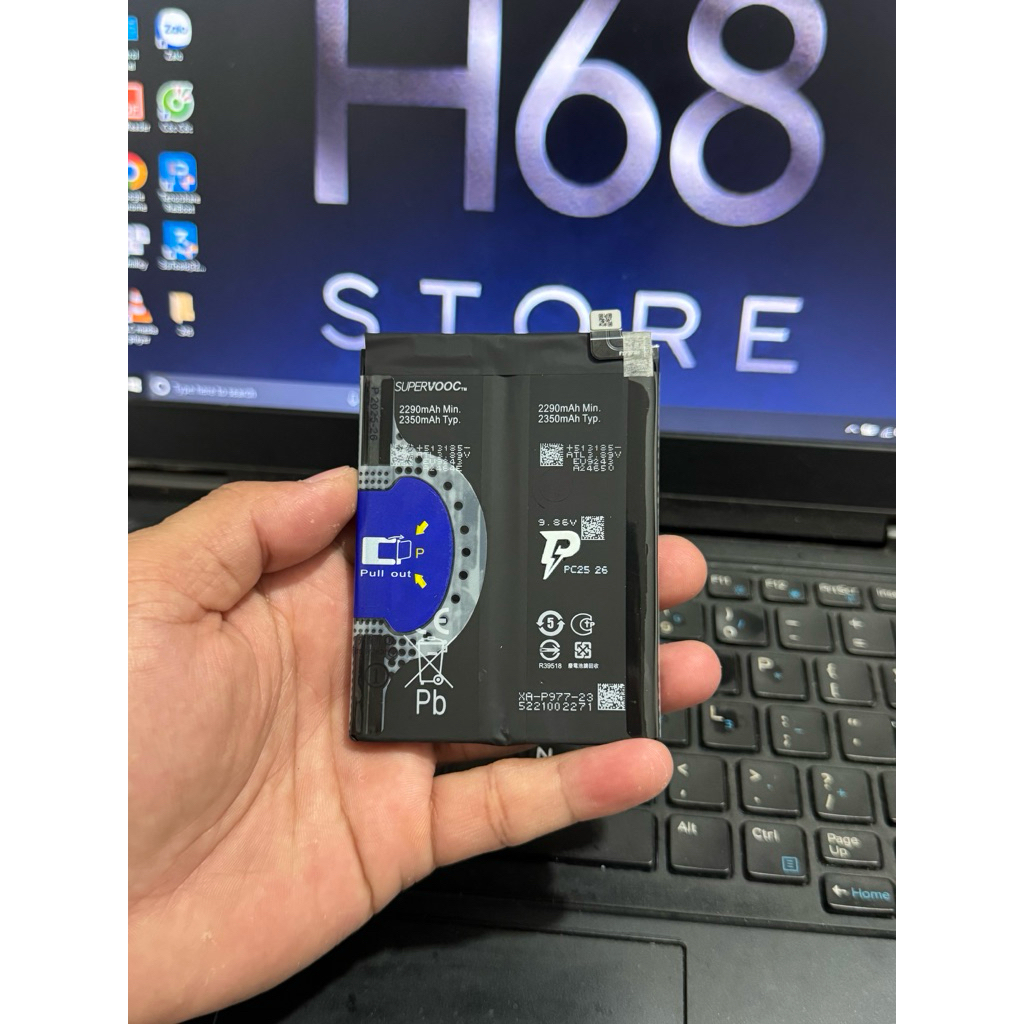 PIN OPPO RENO 9 PRO PLUS / RENO 9 PRO PLUS 5G ZIN MÃ BLP977 DUNG LƯỢNG CHUẨN