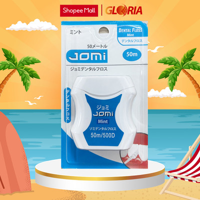 Chỉ Tơ Nha Khoa JOMI Dental Floss Mint Hương Bạc Hà 50m Dental Floss Mint