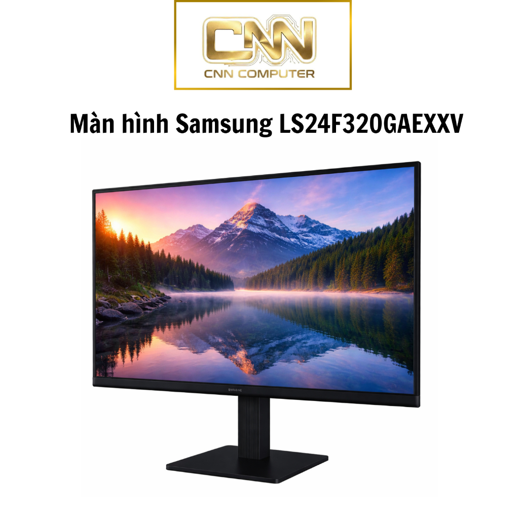 Màn Hình Samsung 24 inch LS24F320GAEXXV, Full HD, 75Hz, IPS, Màn Hình Văn Phòng & Gaming