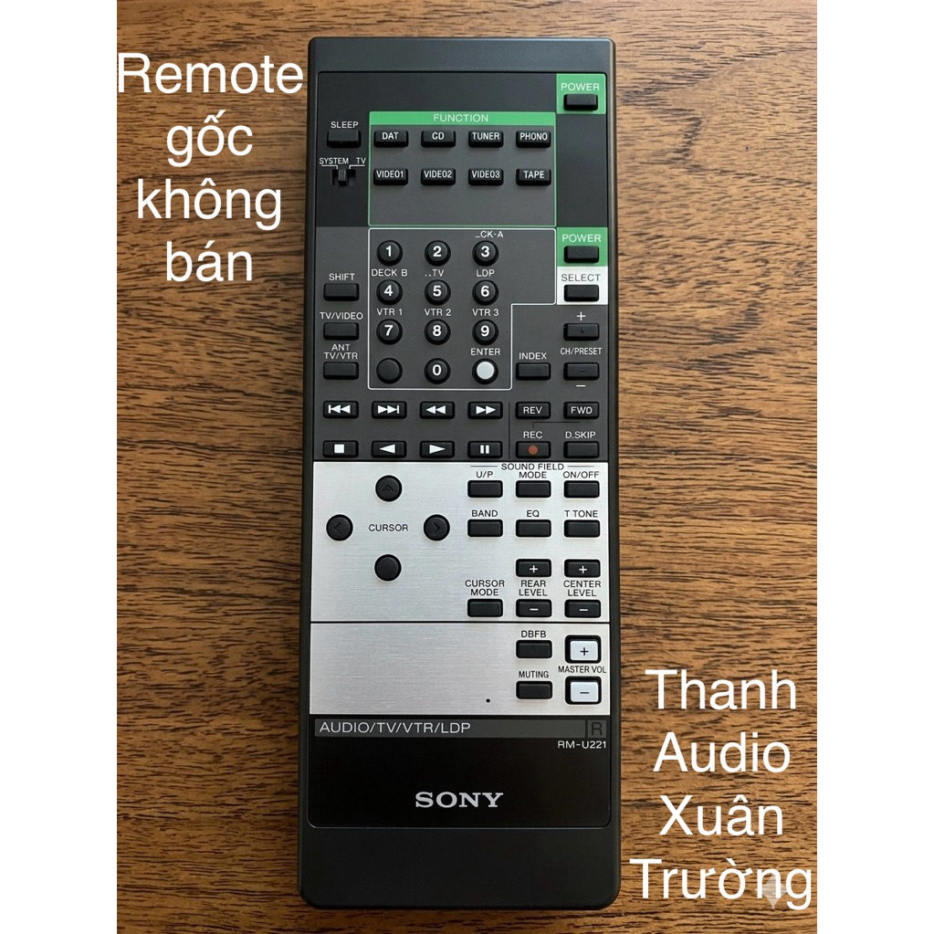Khiển học lệnh Amply Receiver SONY STR-D1090 • Sony STR-D990 • Sony STR-GX69ES • SONY STR-GX Seri