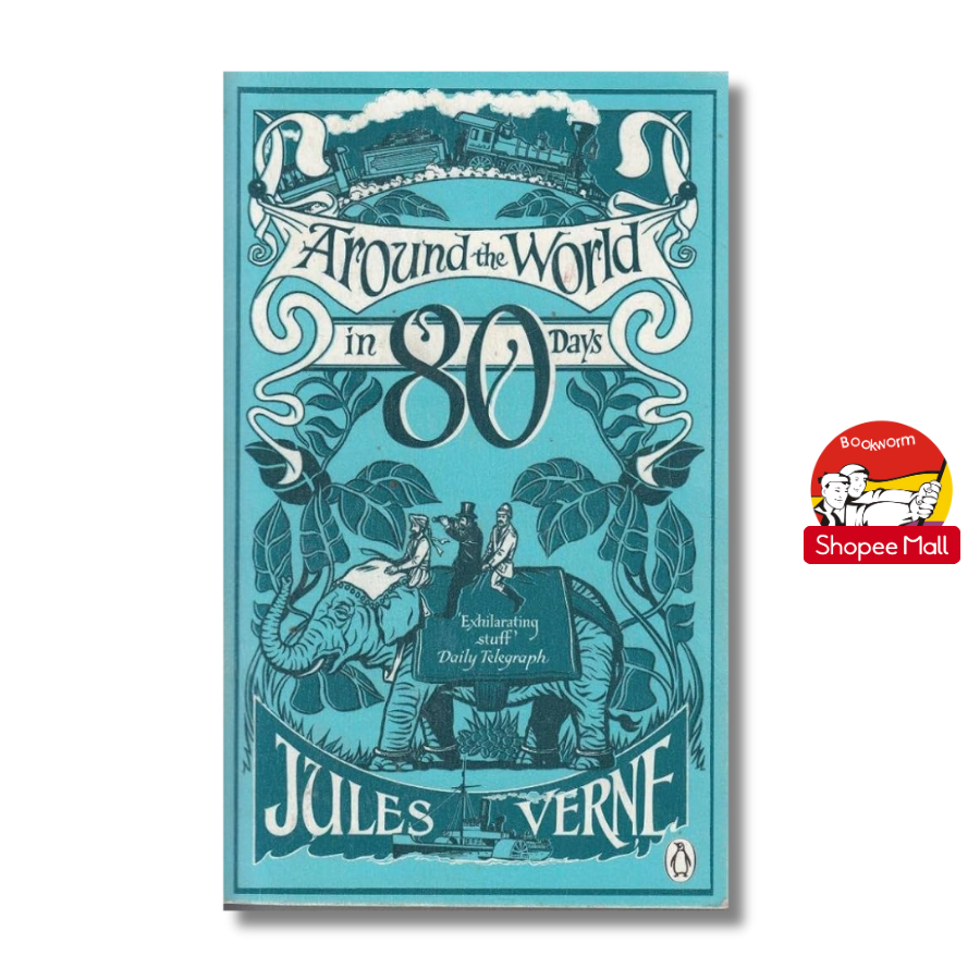 Sách - Around the World in Eighty Days by Jules Verne | Classics / Ngoại văn Kinh điển Nhập khẩu