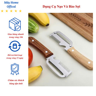 Dụng Cụ Nạo Và Bào Sợi Rau Củ Quả, Lưỡi Dao Bén, Chất Liệu Inox 304 Bền Bỉ, Nạo Hoa Quả, Bào Sợi Cà Rốt