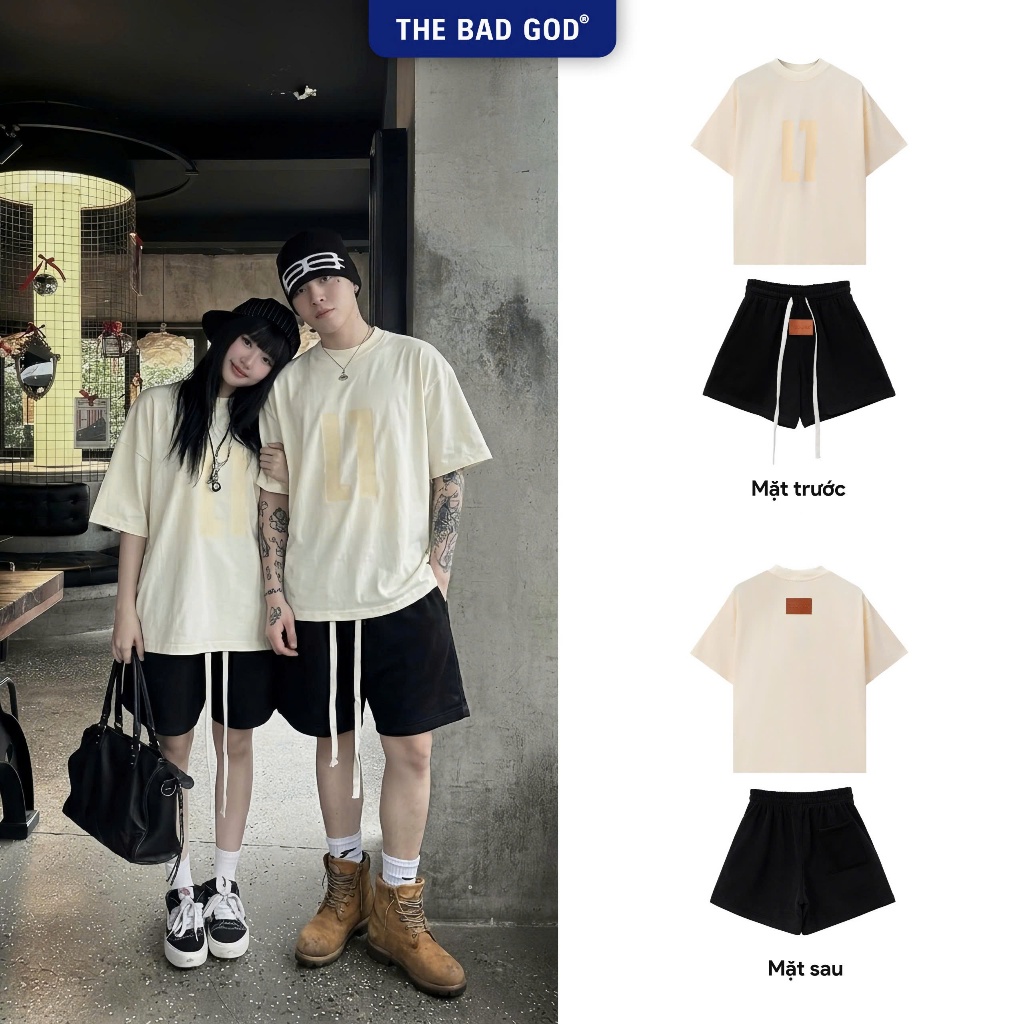 Áo Thun Nam Nữ The Bad God AFTER GLOW Cotton Form Boxy Unisex Local Brand Streetwear Oversize