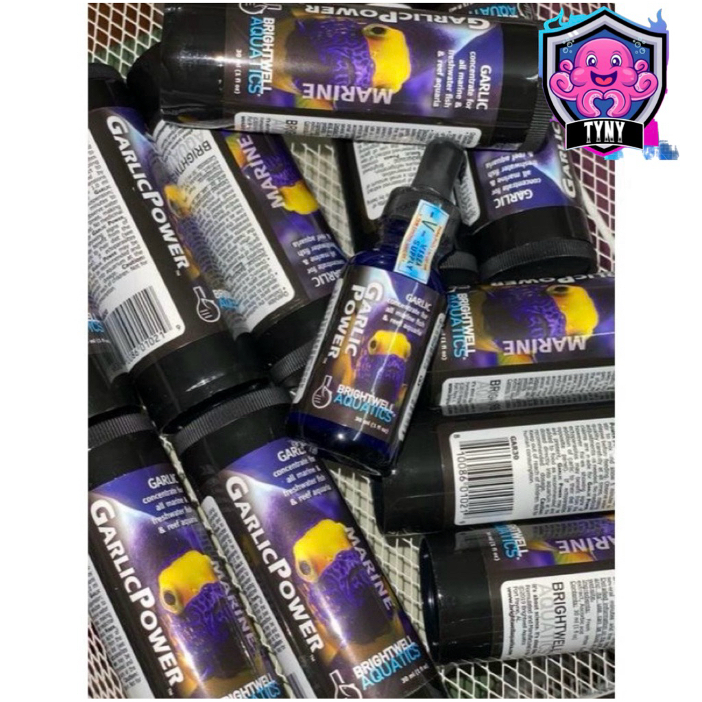 Dầu Tỏi Tươi GARLIC POWER Brightwell Aquatics | Gia Vị Không Thể Thiếu Cho Cá Cảnh Biển Hãng BRIGHTW
