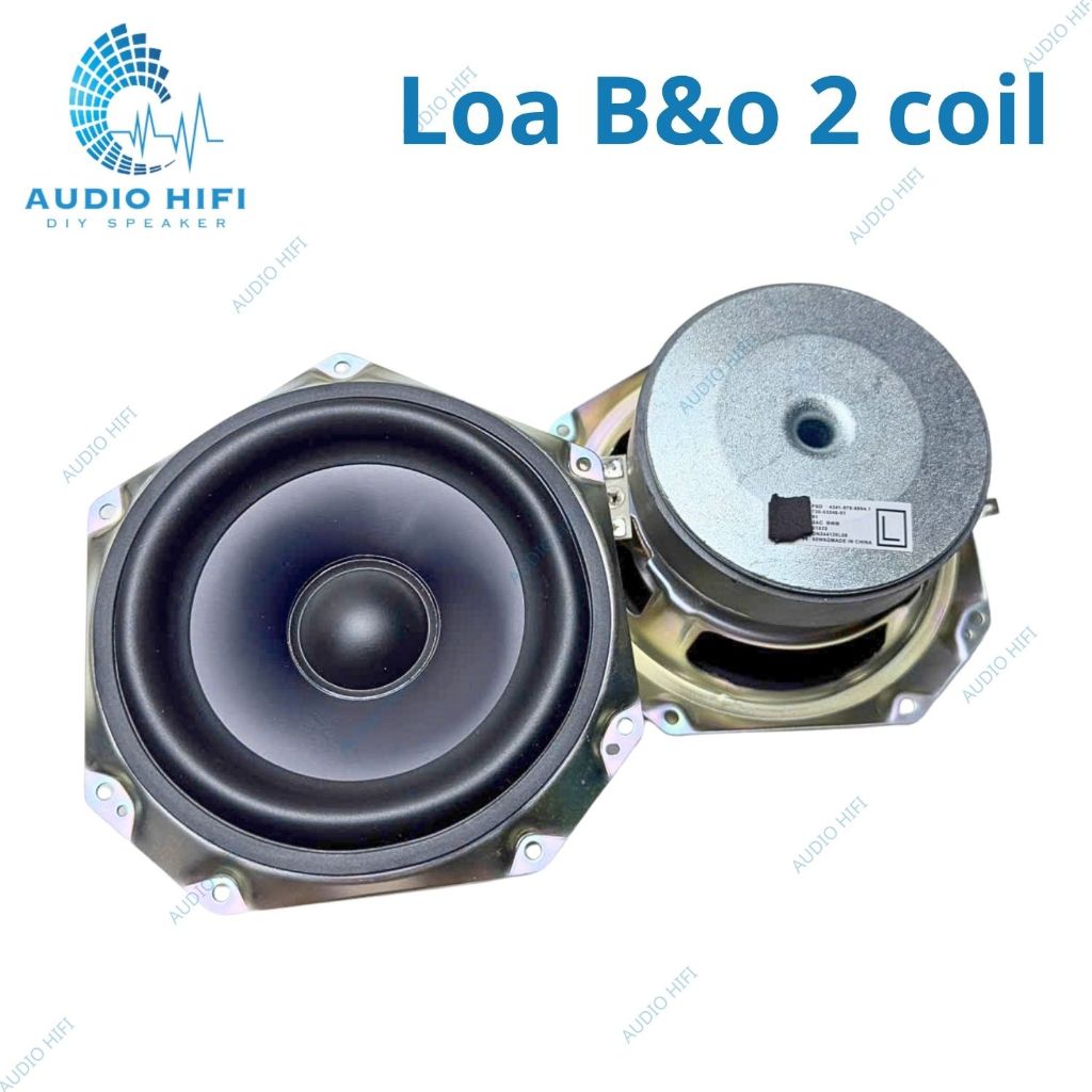 Củ loa mid bass B&O 2 coil OEM 4.5 inch 2x4ohm 60W hàng loại 1