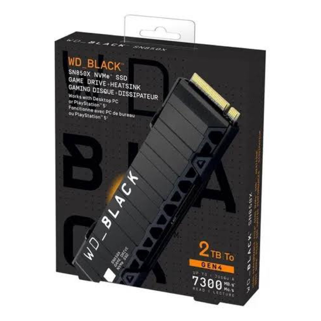 Ổ Cứng SSD WD BLACK SN850X 2TB M2 NVMe GEN 4 - BẢO HÀNH 5 NĂM