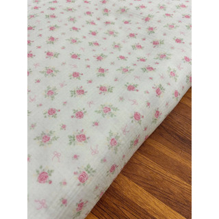 Vải xô muslin 2 lớp in kĩ thuật số cao cấp mềm mịn