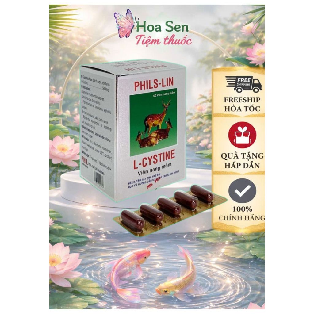 L-Cystine Philife hộp 60 viên