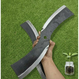 Lưỡi dao thái chuối, lưỡi cong trục 14mm, lắp máy băm chuối, băm cỏ voi