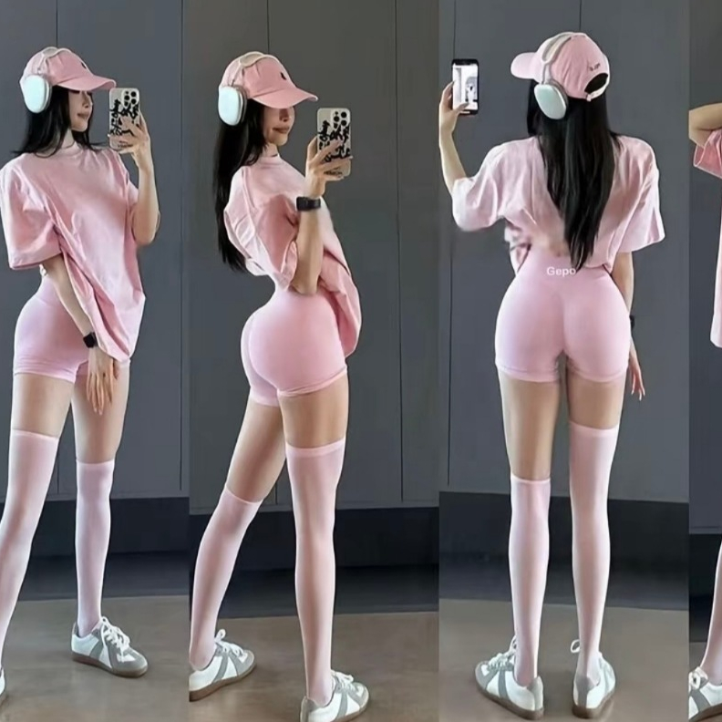 Quần Short Đùi Tập Gym Cạp Cao Lưng V Có Chun Bản Nâng Cấp 10% Elsaten GP129