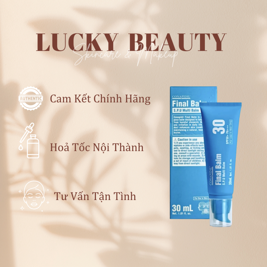 [CTY] Kem Dưỡng Phục Hồi Đa Năng Chống Nắng FINAL BALM - CONAPIDIL FINAL BALM S.P.U Multi Balm SPF50