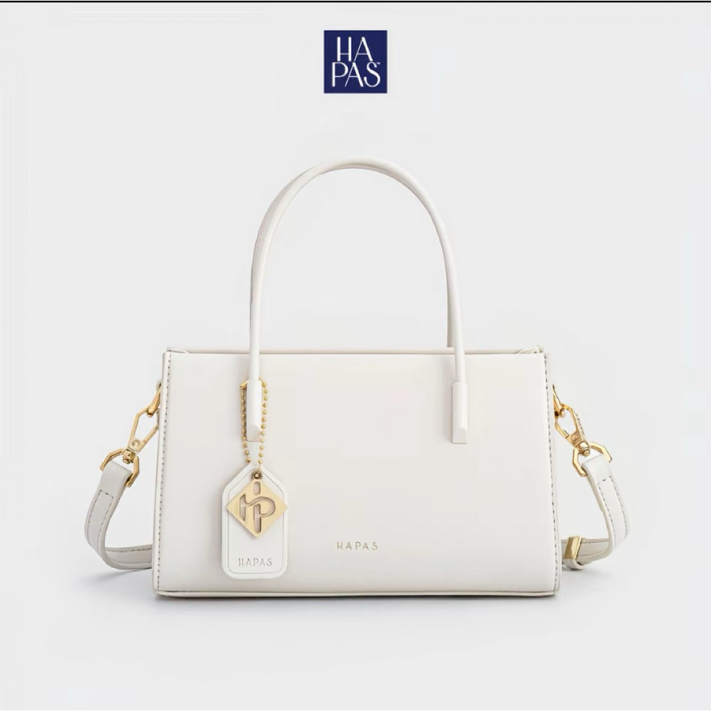 Túi Xách Nữ HAPAS Chính Hãng La Muse Phủ Màu Tag Vuông Sang Trọng Size 21 - TXT221226 Bag Lady