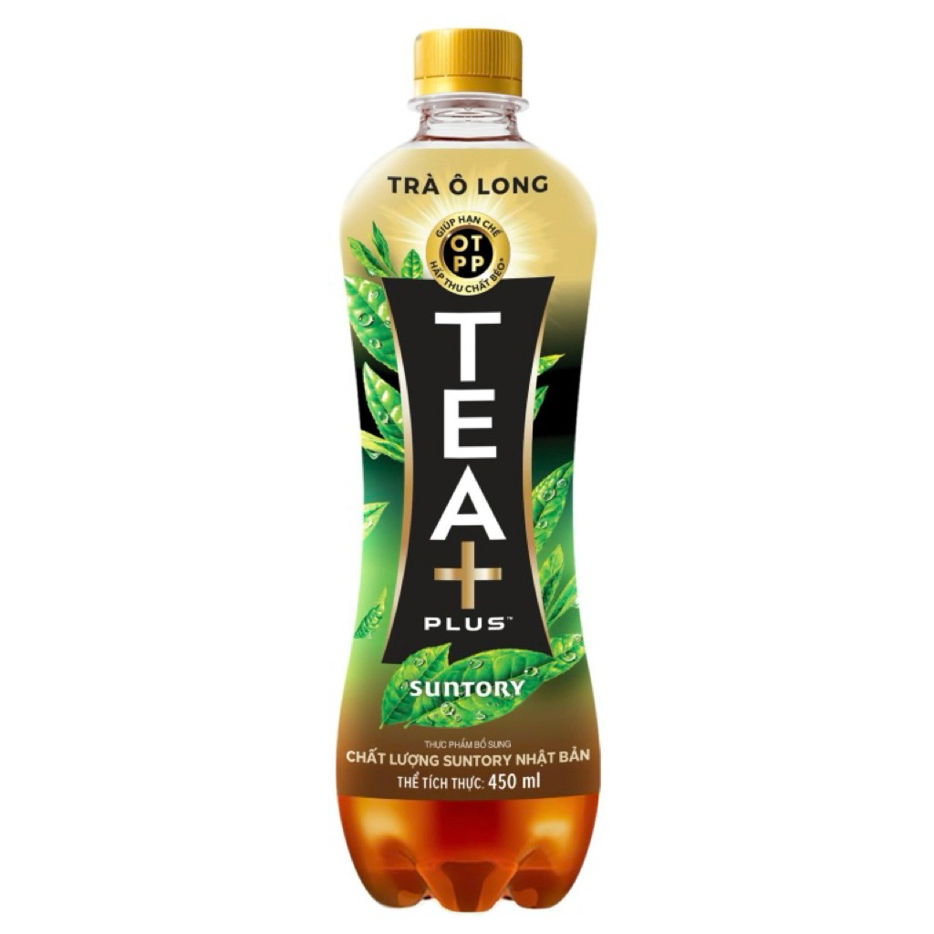 TRÀ Ô LONG/ OOLONG TEA PLUS CHAI 320ML - 450ML