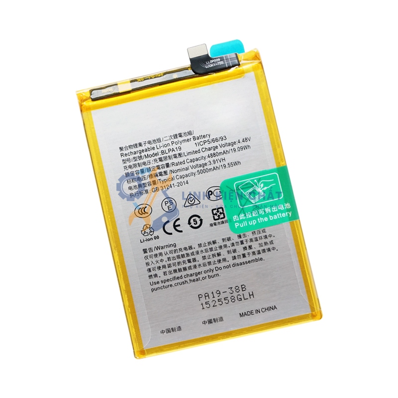 Pin cho Oppo A58 CPH2577 (BLPA19) 5000mAh Zin - Hàng Linh Kiện