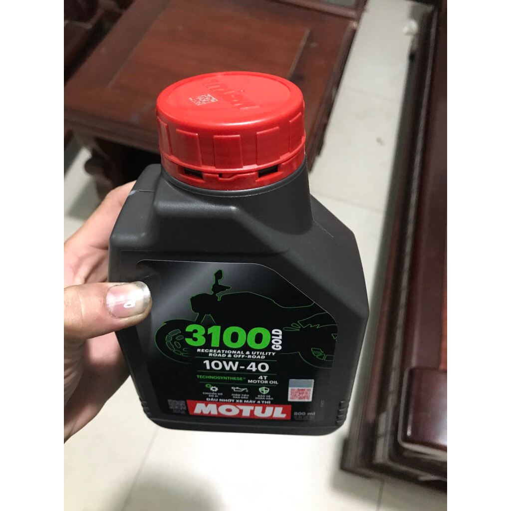 10 chai MOTUL 3100 dầu nhớt xe số MOTUL 3100 GOLD 10W 40 800 ml giá sỉ 10 chai