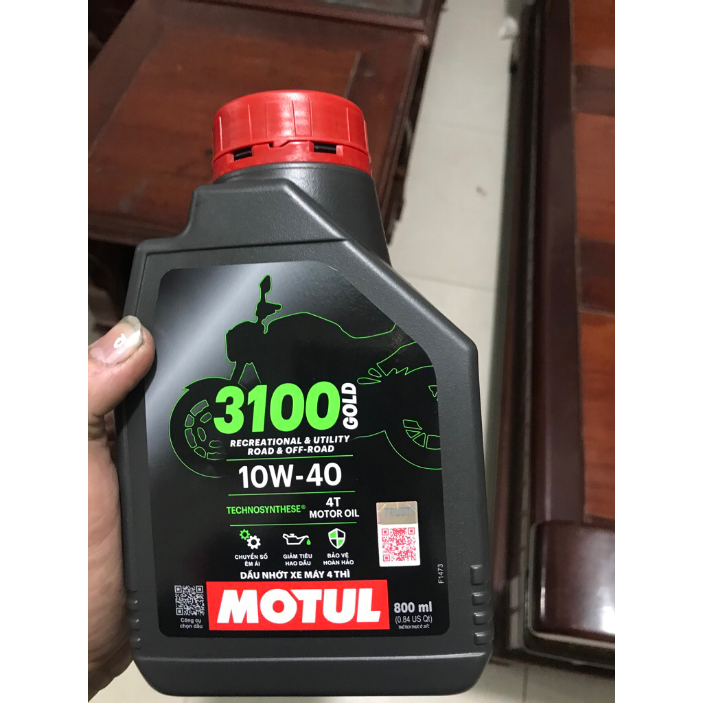 MOTUL 3100 dầu nhớt xe số MOTUL 3100 GOLD 10W 40 800 ml giá sỉ
