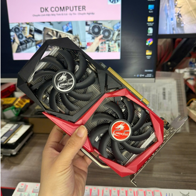 Card màn hình VGA Colorful GeForce GTX 1650 EX 4GD6-V