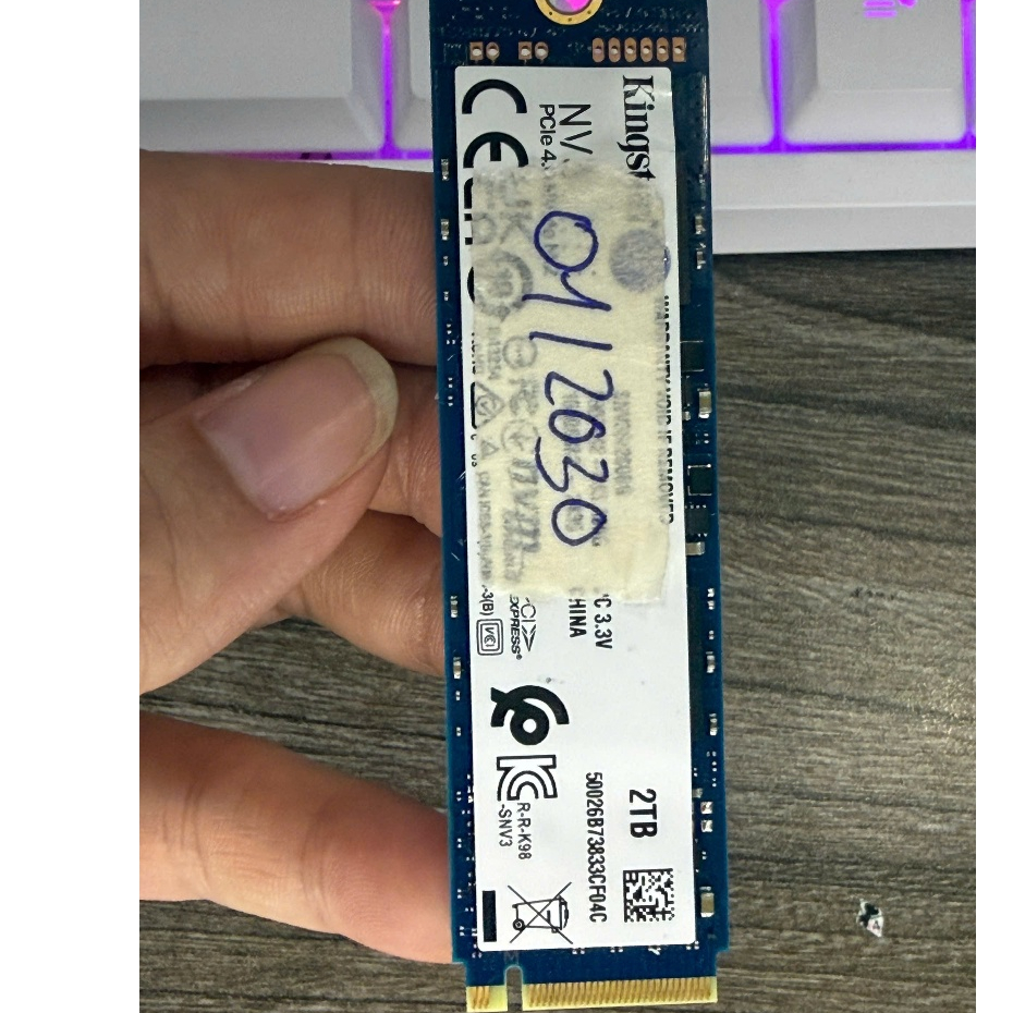 SSD Kingston NV3 NVMe 2TB Còn bảo hành hãng 2030