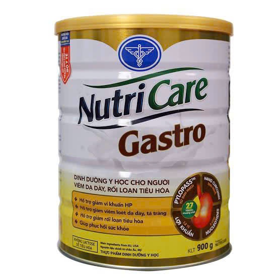Sữa Bột Nutricare Gastro-Dinh dưỡng cho người Viêm Dạ Dày, Rối loạn tiêu hoá