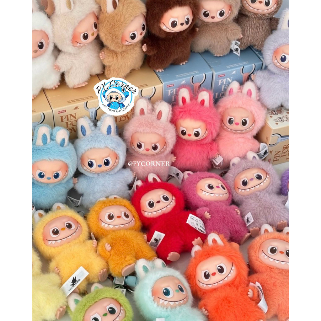 [HOẢ TỐC] Móc Khóa Labubu Pin For Love - Labubu V4 / Labubu Mini CHÍNH HÃNG PM [PY Corner]