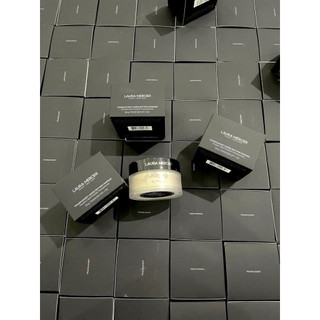 (Chỉ bán auth) Phấn phủ bột LAURA MERCIER date mới nhất tem đen fullbox fullsize