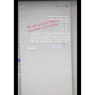 (Chỉ bán auth) Phấn phủ bột LAURA MERCIER date mới nhất tem đen fullbox fullsize