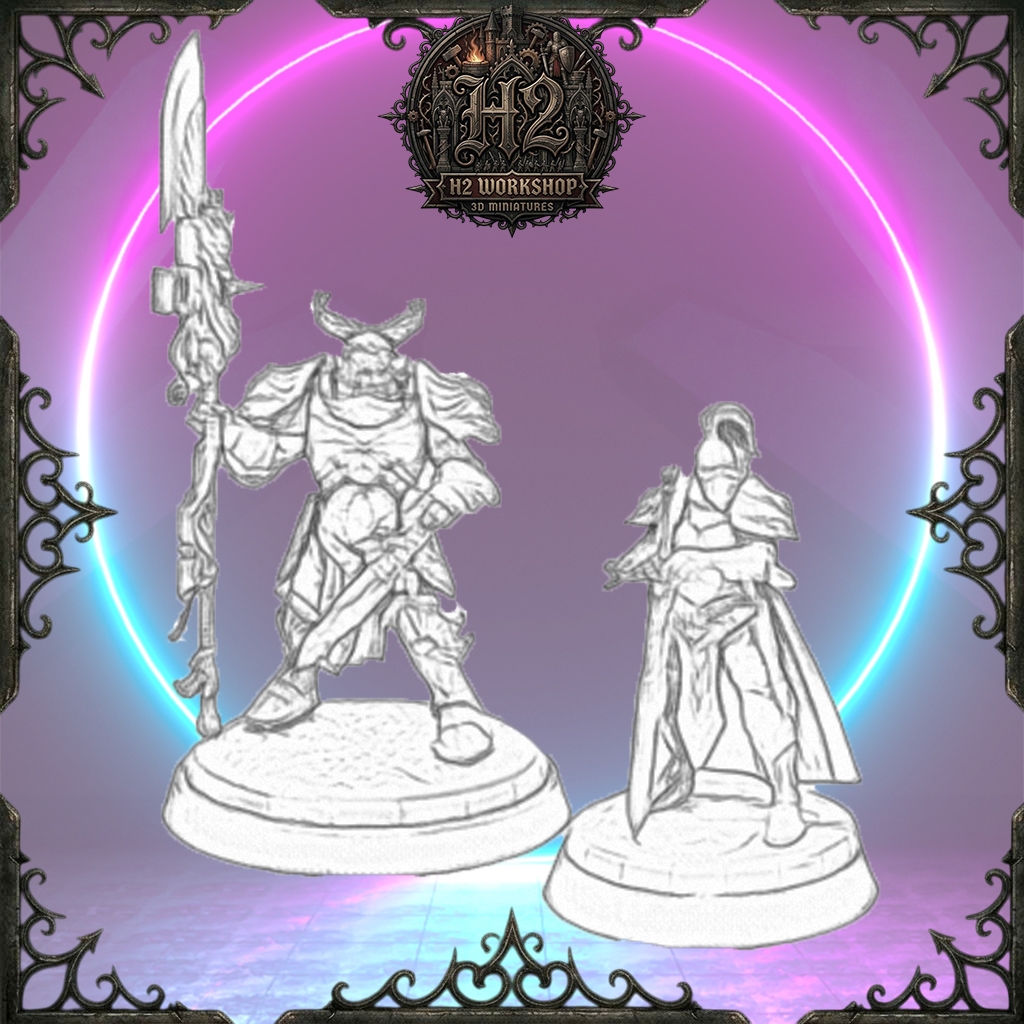 [Mô hình in 3D] Mô hình Modern Grimdark cho Tabletop Wargame mã số AC008