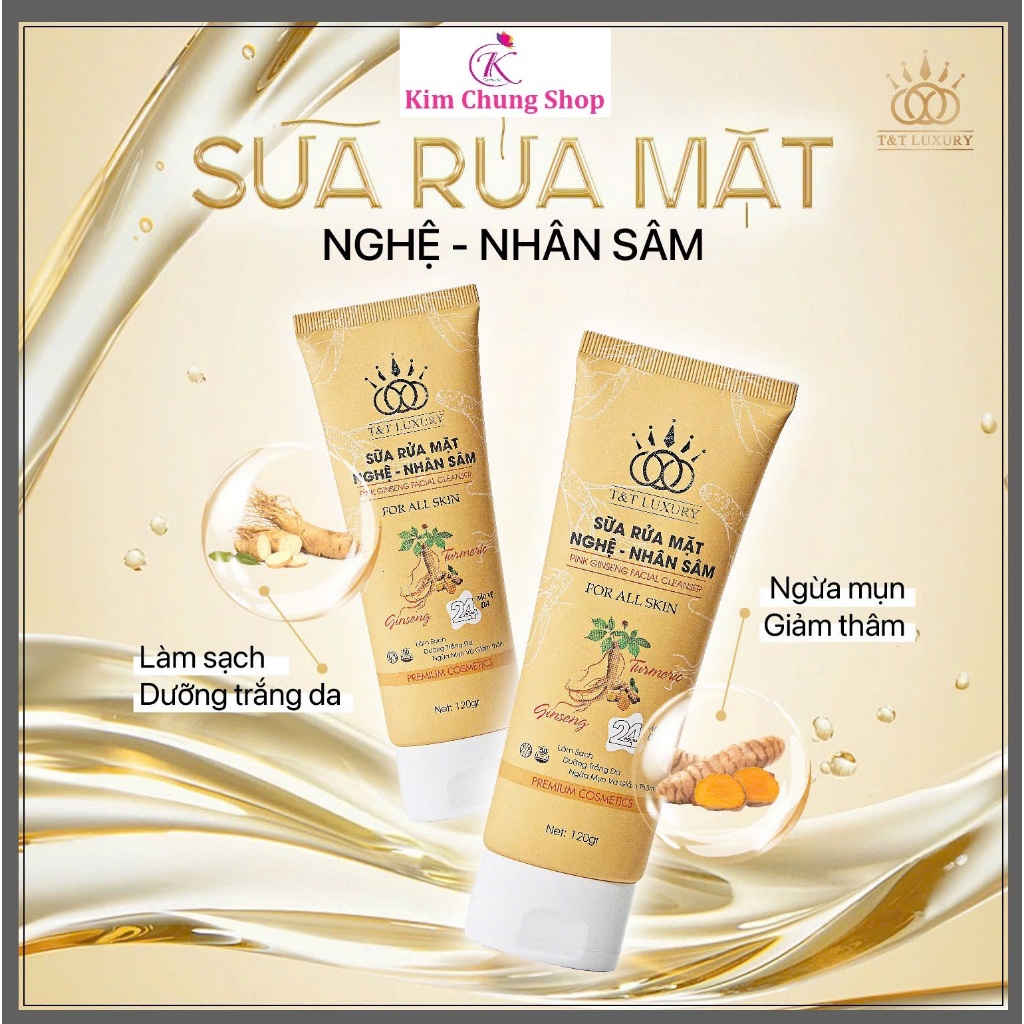 [Mẫu mới] Sữa rửa mặt NGHỆ NHÂN SÂM dành cho da mụn