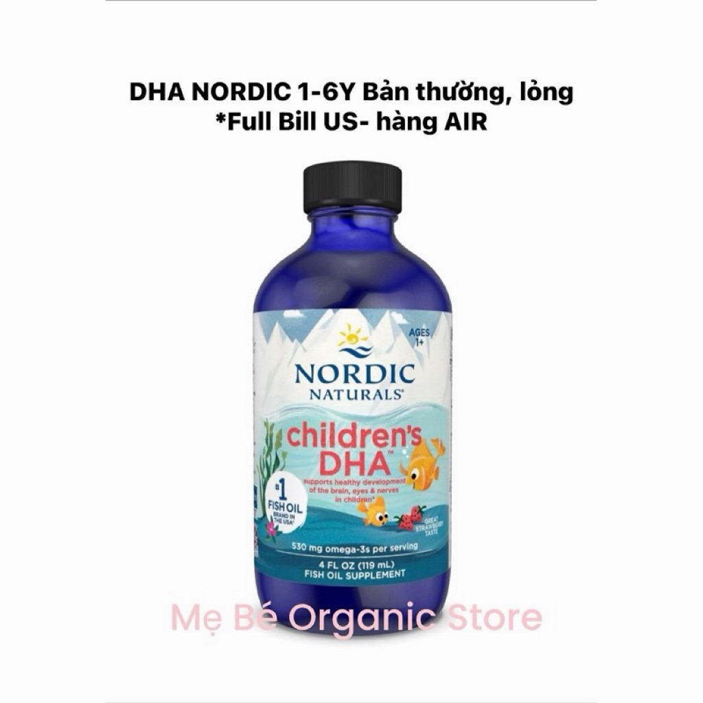 [ Bill US ] Nordic Naturals Children DHA