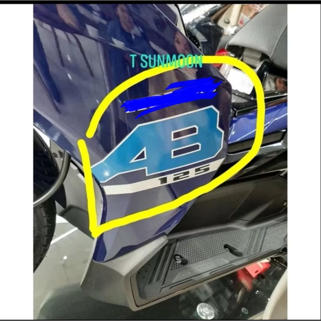 tem yếm tem ốp trước ab 125 2022 2023