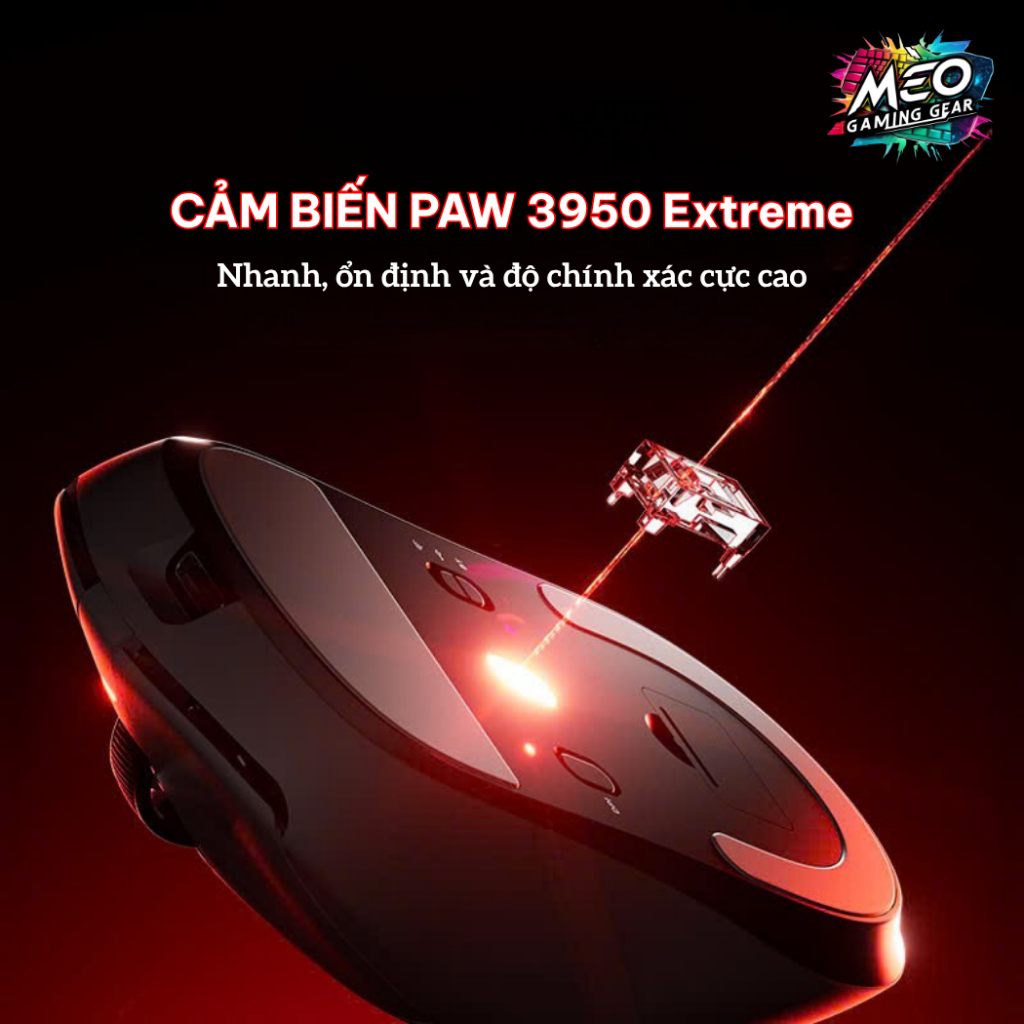 Chuột Gaming Không Dây VGN Dragonfly 3 - PAW3955 Extreme - Nordic 54L15. Dual 8K | BigBuy360 - bigbuy360.vn