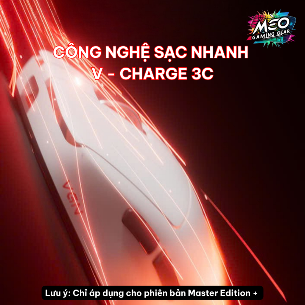Chuột Gaming Không Dây VGN Dragonfly 3 - PAW3955 Extreme - Nordic 54L15. Dual 8K | BigBuy360 - bigbuy360.vn