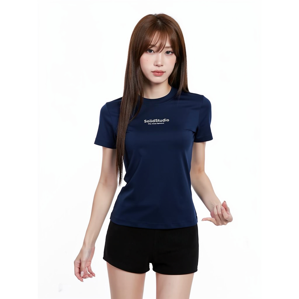Áo Thun Nữ Ôm Body In Logo SolidStu Local Brand Nữ Oversize - TS37 | BigBuy360 - bigbuy360.vn