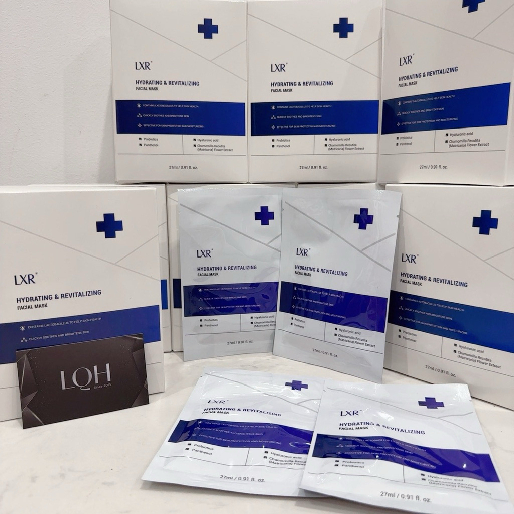 Mặt nạ LXR Hydrating & Revitalizing Mask cấp ẩm phục hồi da [Giá lẻ miếng]