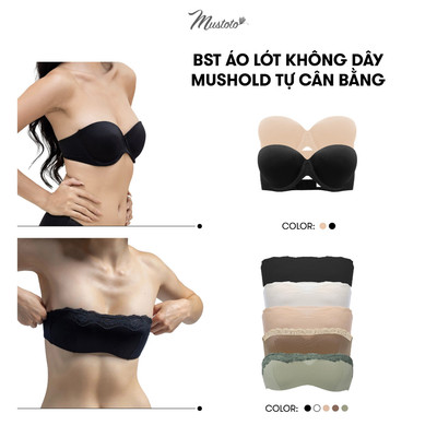 MUSTOTO BST Áo Bra Quây Không Dây Mút Mỏng Ôm Ngực (MA27 MA56)