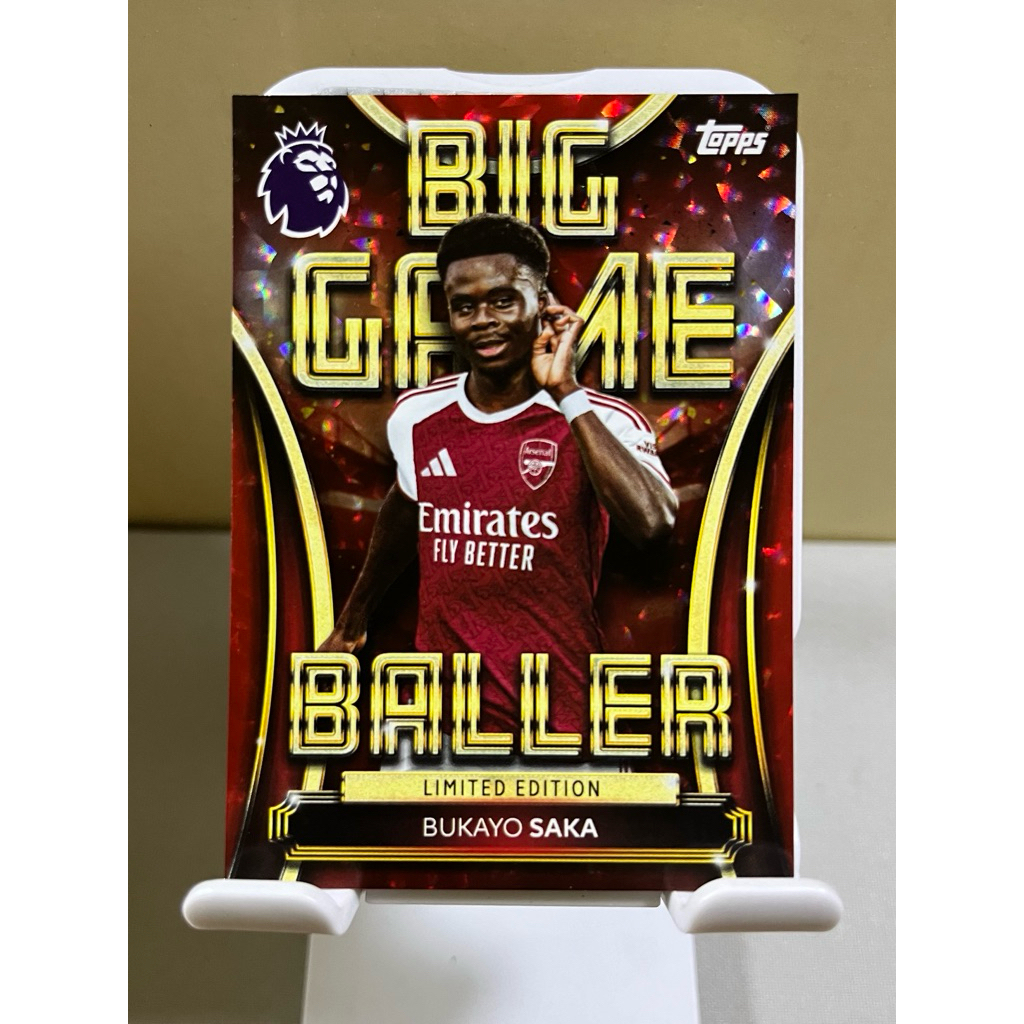 [HIẾM - tặng toploader] Thẻ Big Game Baller | Goal Machines | Globallers | Topps Premier League EPL 